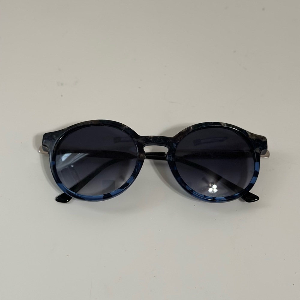 Thierry Lasry Silently Stylish Blue Round Sunglasses Size 52-20-140